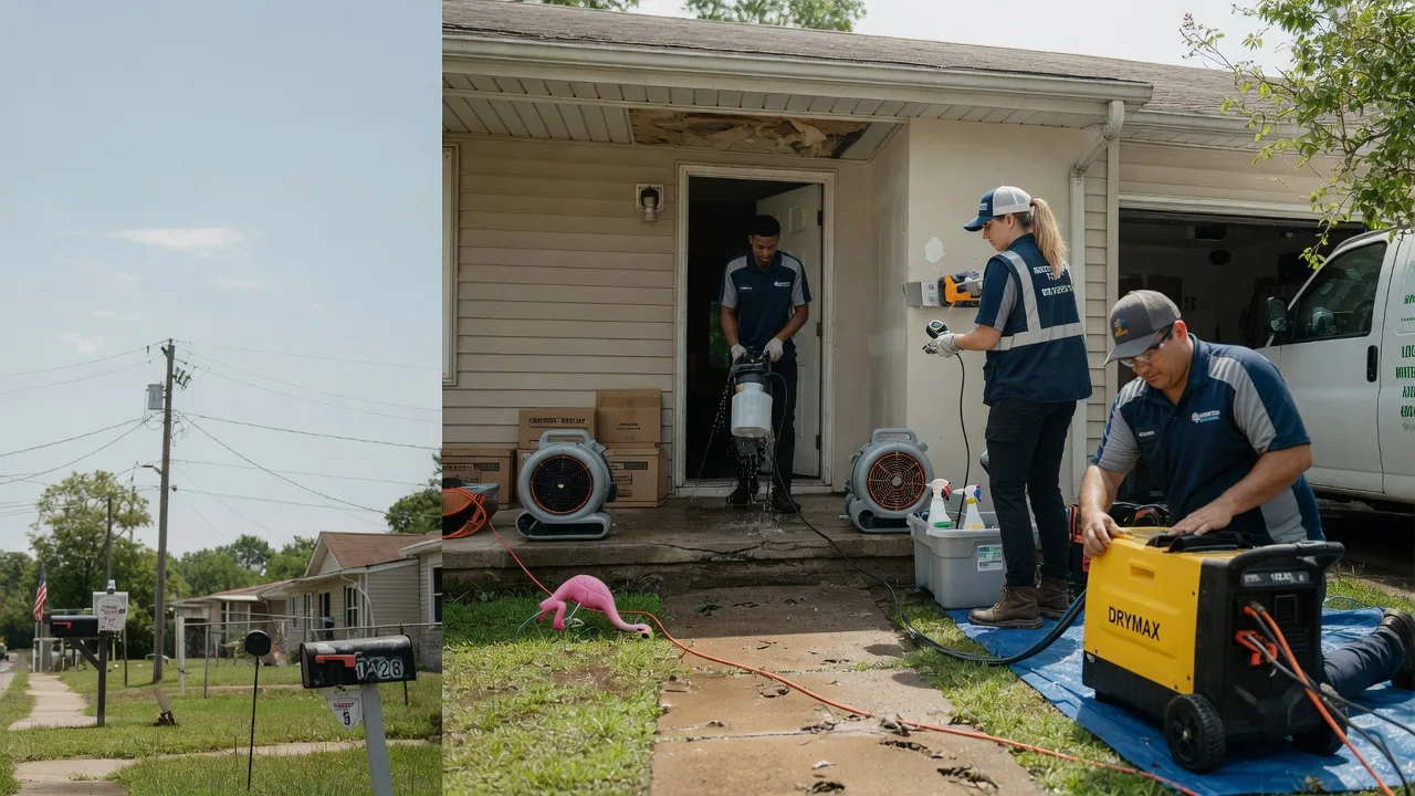 Storm Damage Water Removal in Lebanon, TN near me